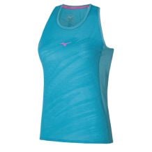 Camiseta de tirantes de mujer Mizuno Premium Aero Tank WOS (Blue Glow)