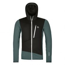 Fleece Ortovox FLEECE GRID HOODY M (mountain blue) Mann