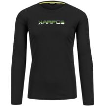 Long sleeve T-shirt Karpos LOMA JERSEY LS (BLACK/JASMINE GREEN) Men's