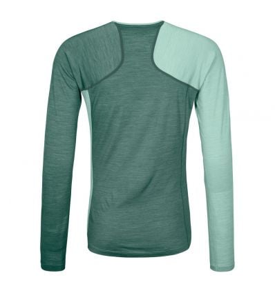 Women's long-sleeved T-shirt Ortovox 120 Cool Tec Fast Upward (Arctic Grey)  - Alpinstore