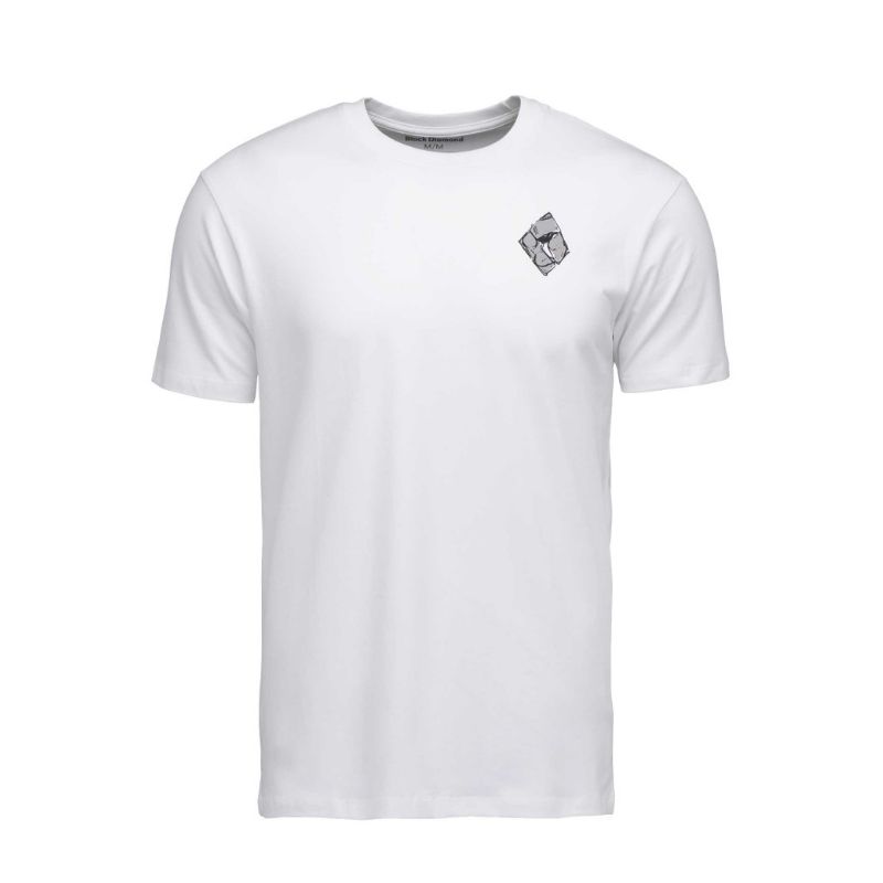 T-shirt BLACK DIAMOND M SHREDDED SS TEE (Black) Homme