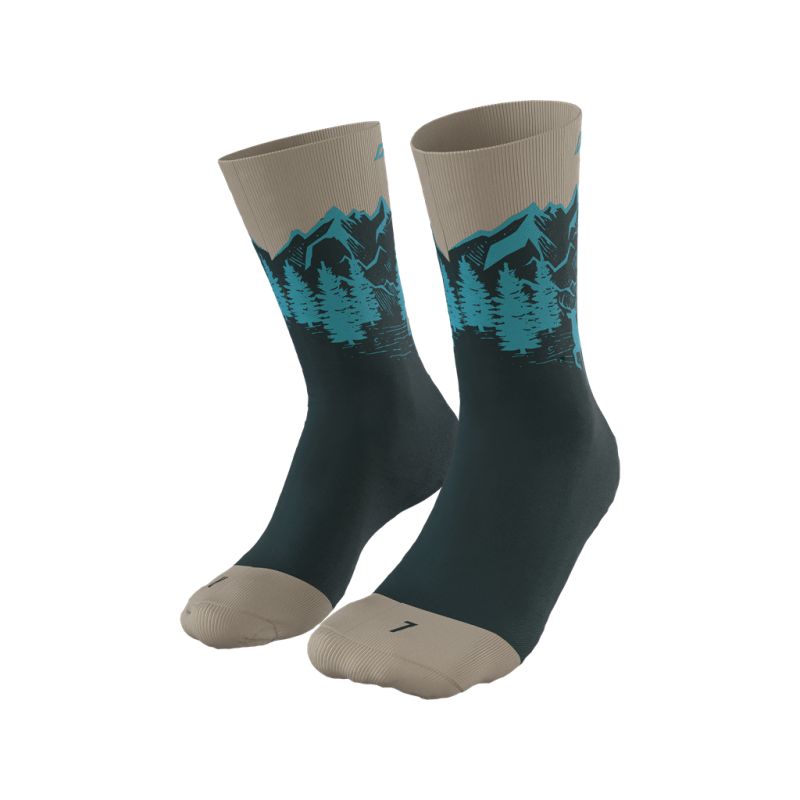 Trail and mountaineering socks Dynafit Stay Fast Sk (Rock Khaki)