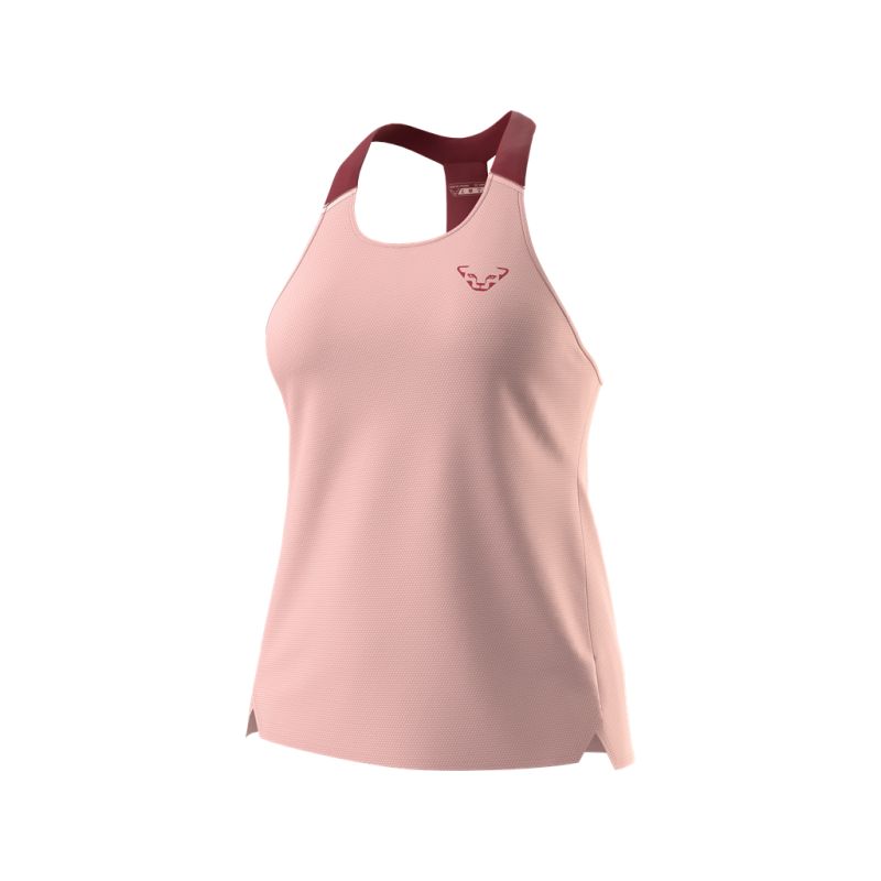 Camiseta de tirantes running/trail para mujer Dynafit SKY TANK (Rosa palo)