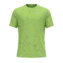 T-shirt Odlo Men's T-SHIRT CREW NECK S/S ZEROWEIGHT ENGINEERED CHILL-TEC (sharp green melange)