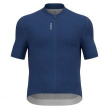 Men's cycling jersey Odlo T-SHIRT S/U COLLAR S/S FULL ZIP ZEROWEIGHT CHILL-TEC (Limoges)