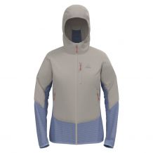 Odlo JACKET INGESOLDEERD ASCENT HYBRID (zilverwolk - blauwe reiger)