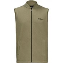 JACK WOLSKINS LIGHT CURL VEST M (Bay Leaf) ärmlös jacka för män