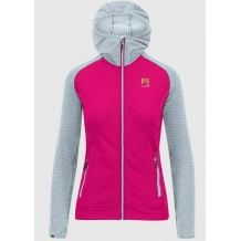 Polar fleece Karpos AMBRIZ. W F-Z HOODIE (INNUENDO/SKYWRITING) Woman