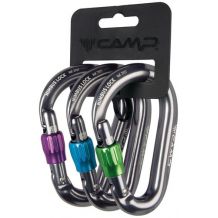 Paquete de mosquetones Camp NIMBUS LOCK 3 PACK