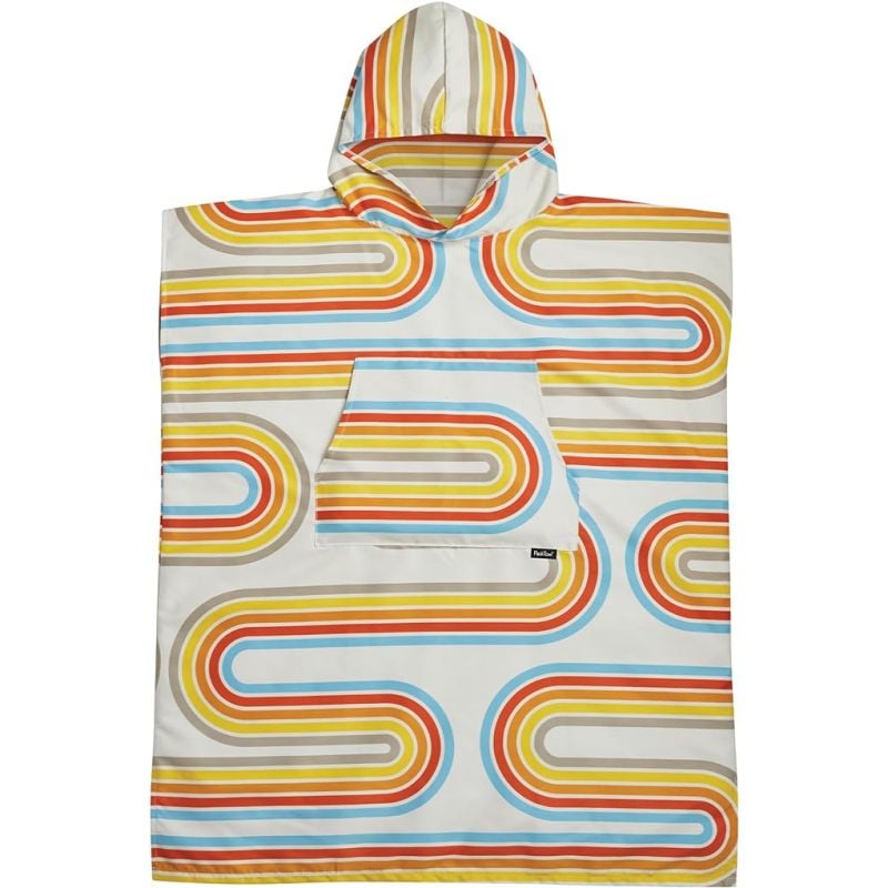 Pukuhuoneponcho PACKTOWL PT Poncho (Retro Curve)