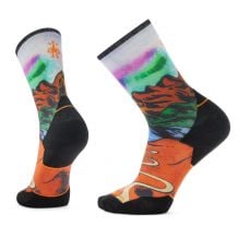 Trail Socken Smartwool Targeted Cushion Singletrack Print (Oraneg Dust)