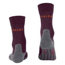 Chaussettes de randonnée Falke Tk5 Wander (Dark mauve) Femme