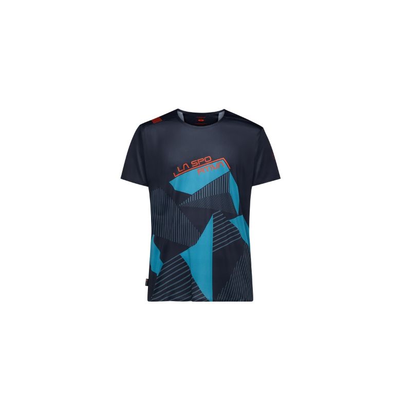La Sportiva Comp T-Shirt M Deep Sea/Tropic Blue (Tropic Blue)