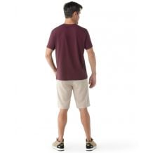 Smartwool Men's Perfect Crew Short Sleeve Tee Apparel EGGPLANT ( MEDIUM PURPLE)