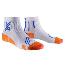 X-SOCKS RUN EXPERT ANKLE löparstrumpor (VIT/ORANGE/TWYCE BLUE)