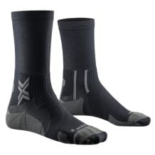 X-SOCKS RUN PERFORM CREW løpesokker (BLACK/CHARCOAL)