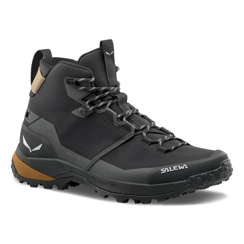 High hiking boots Salewa PUEZ MID PTX (Black/Black) Men's
