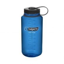 Flaske med stor åbning Nalgene 1L /32oz WM (Slate Blue Sustain)