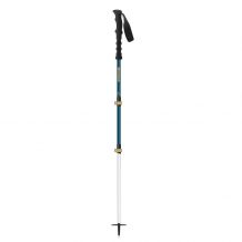 Hiking poles Summit Pole Fuji - 3 parts powerlock long grip (Petrol Blue)
