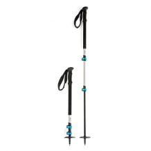 Hiking poles Summit Pole Haute route compact - 3 part speedlock long grip (Black)