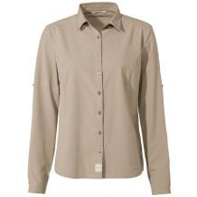 Vaude Camisa Rosemoor LS IV (lino) Camisa de senderismo para mujer