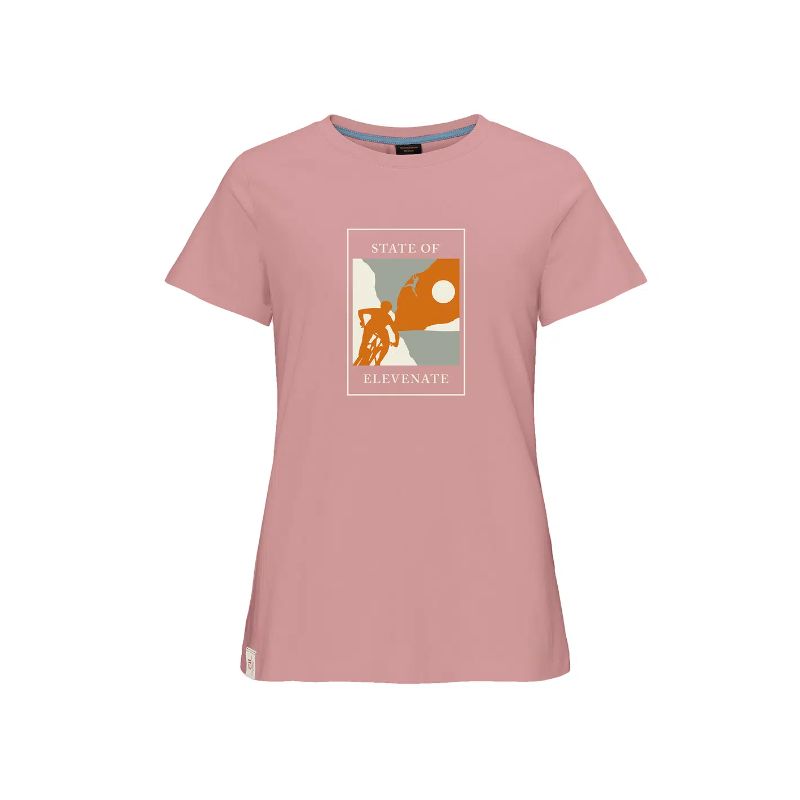 T-shirt E11 W Finale Tee (Strawberry) femme