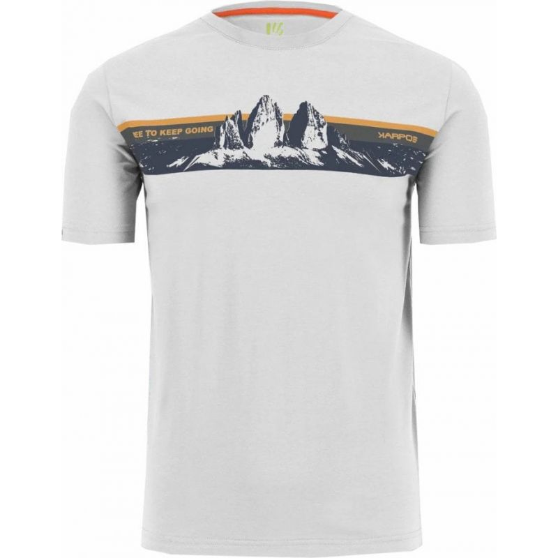 T-shirt Karpos GIGLIO T-SHIRT (WIT) Heren