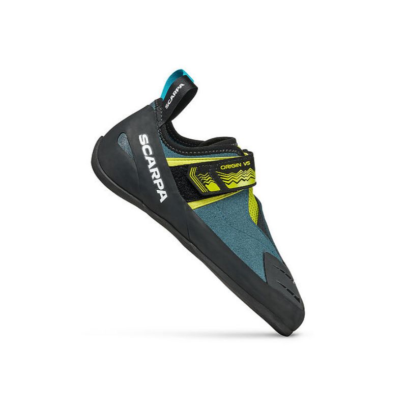 Climbing shoes Scarpa Origin VS (Petrol Lime)