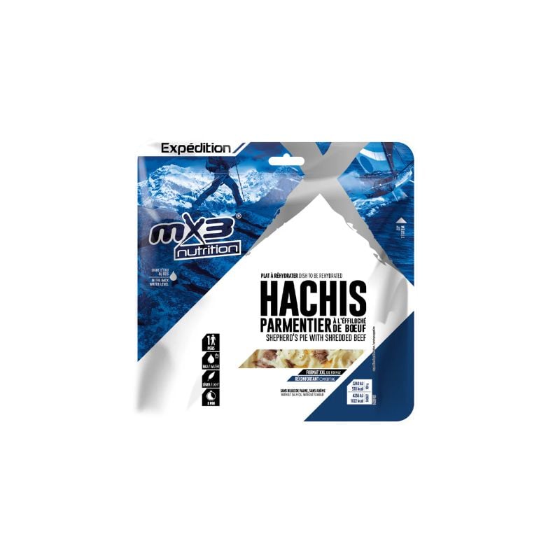 Freeze-dried dish MX3 Nutrition Beef hash parmentier