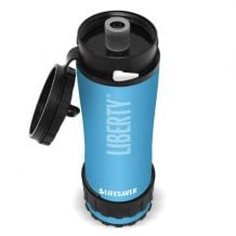 Bouteille purificateur d'eau LIFESAVER Liberty (Bleu)
