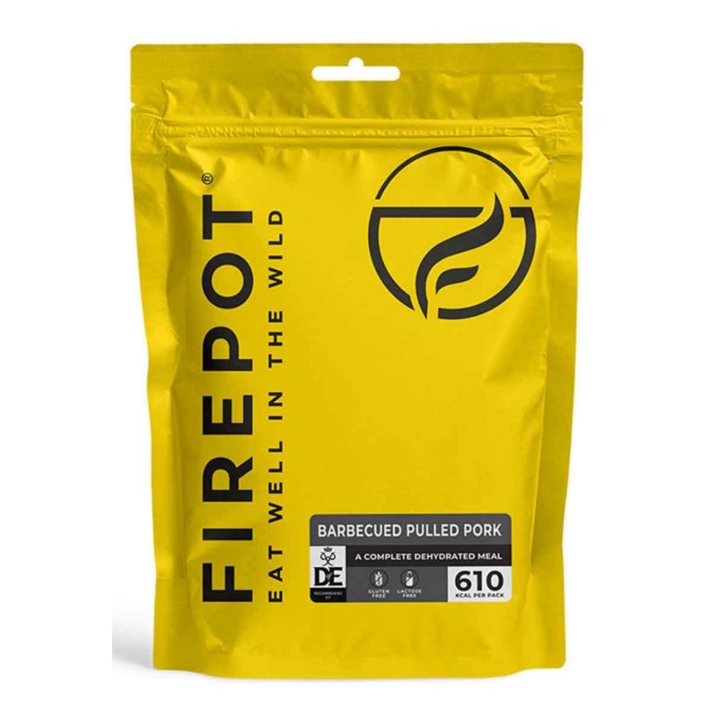Freeze-dried dish FIREPOT Pulled pork with barbecue sauce