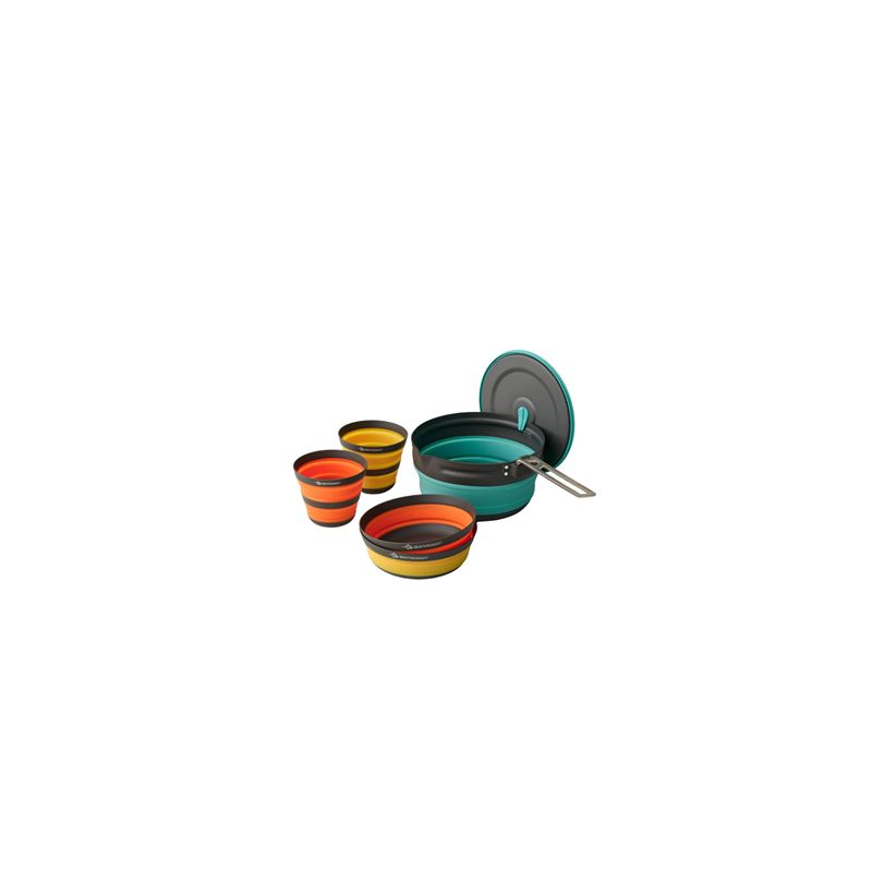Juego de cocina Sea to Summit Frontier UL Collapsible One Pot Cook Set 2 pers.