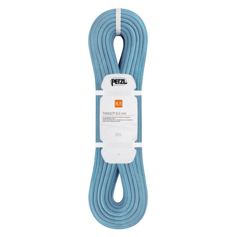 Double rope PETZL Tango 8.5MM (WHITE/BLUE) 60M