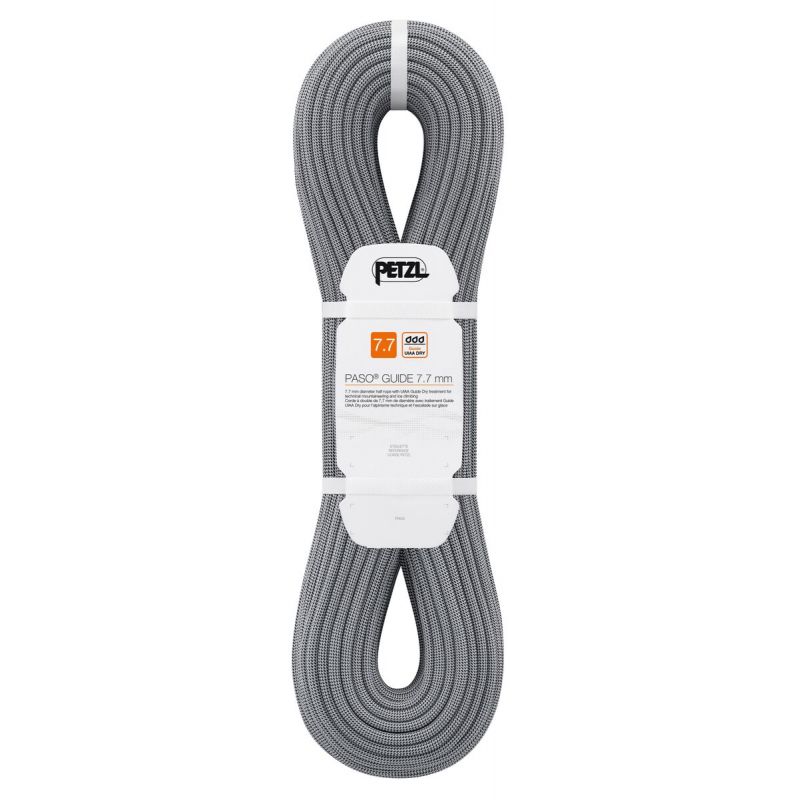 Double rope PETZL Paso Guide 7.7MM (GRAY) 50M