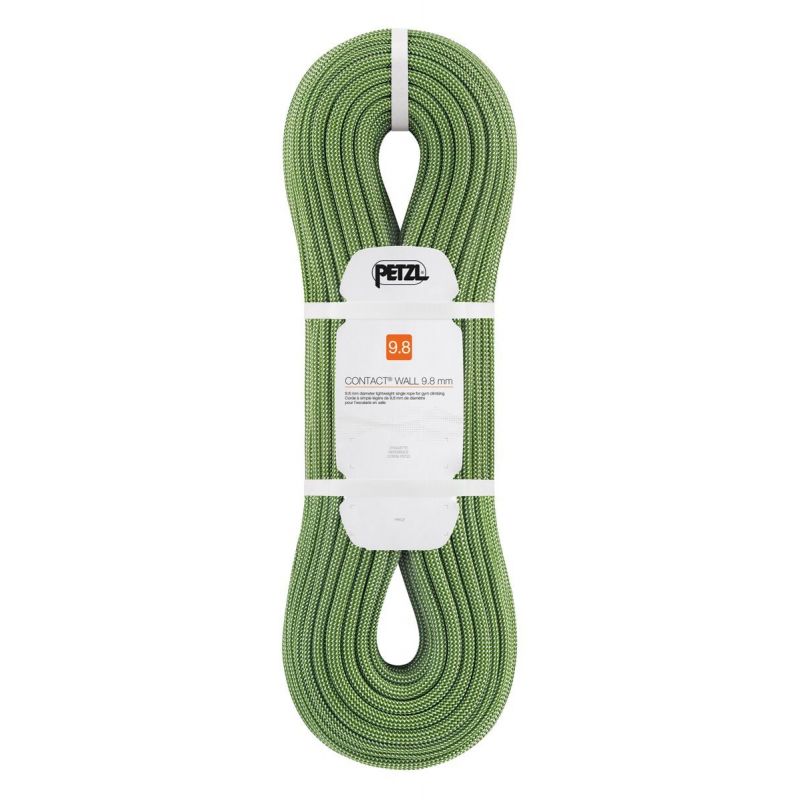 Single rope PETZL Contact Wall 9.8MM (GREEN) 40M