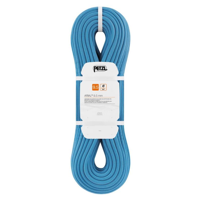Enkele kabel PETZL Arial 9,5MM (BLAUW) 60M