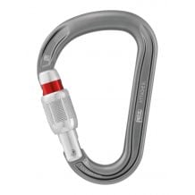 Karabiinikoukku PETZL Ruuvilukko (harmaa)