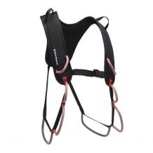 Bolsa de montañismo Black Diamond iad doble eslinga de equipo (Negro)