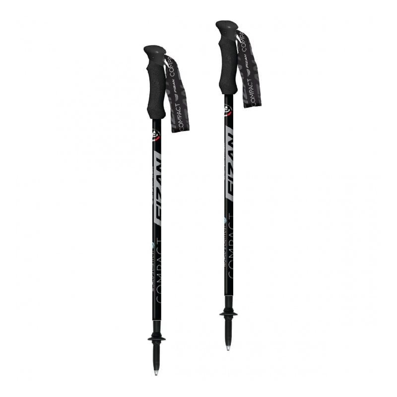 Trekking poles Fizan Compact (black)