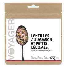 Freeze-dried dish Voyager Lentils with ham and baby vegetables