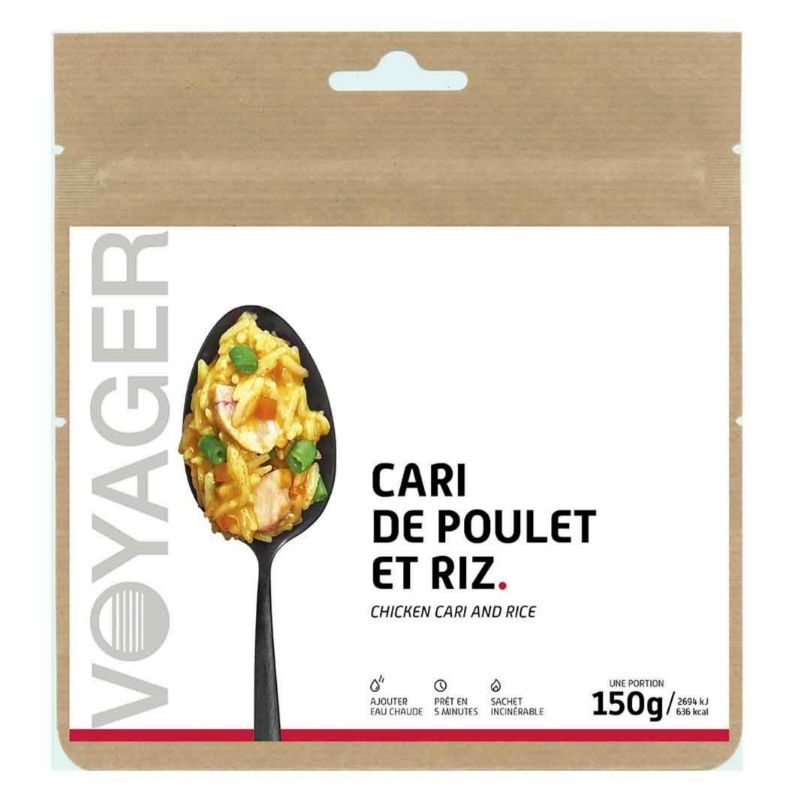 Freeze-dried dish Voyager Chicken and rice curry