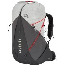 Rucksack für Wanderungen Rab Muon ND 50 (Pewter/Graphene) Damen