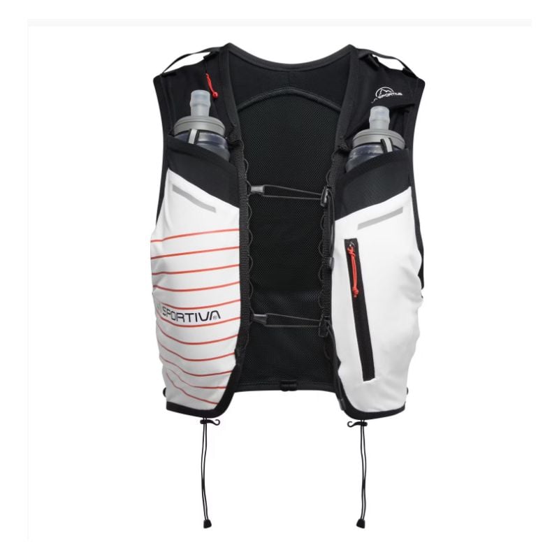 Hydration vest La Sportiva Trail Vest 5L (White/Cherry Tomato) Men|Women