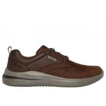Skechers Delson 3.0 - Glavine (pelle marrone scuro) Scarpe da uomo
