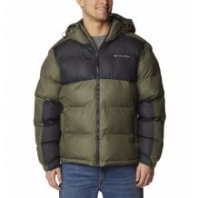 Doudoune Columbia Pike Lake II Hooded Jacket (Stone Green, Shark) Homme