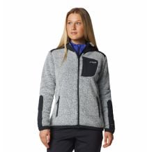 Dame Columbia Arctic Crest Sherpa Fleece Jacket (Hvid, Sort)