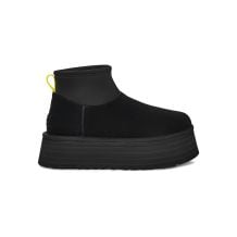 Minisaappaat UGG CLASSIC MINI DIPPER (MUSTA) Nainen
