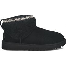 Ministøvler UGG CLASSIC ULTRA MINI MAXI CURLY (BLACK) Dame