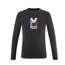 Camiseta de manga larga para hombre Millet CHAM TRILOGY (NEGRO)