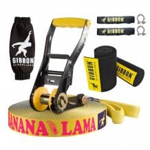 Juego de slackline Gibbon Banana Lama - 25M